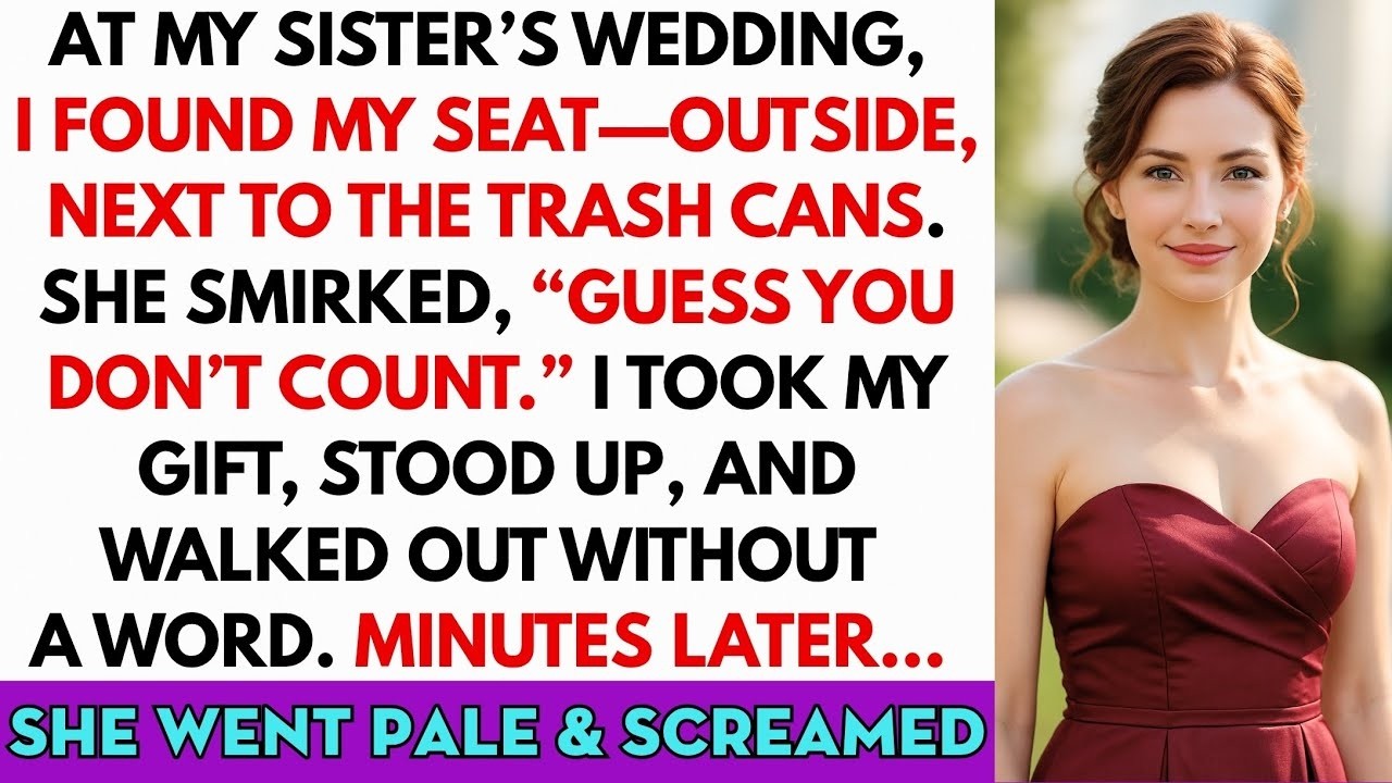 At My Sister’s Wedding, I Was Seated In The Hallway, So I Left. What Happened Next Shocked Everyone
