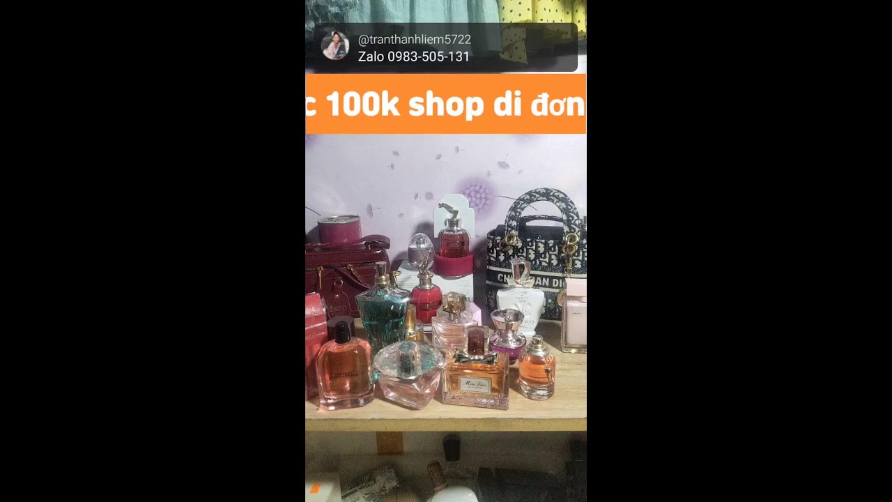 NƯỚC HOA TRƯNG BÀY AUTH....CHÂN VÁY  
SECONDHAND ....ZALO 0984-372-335 ///0983-505-131