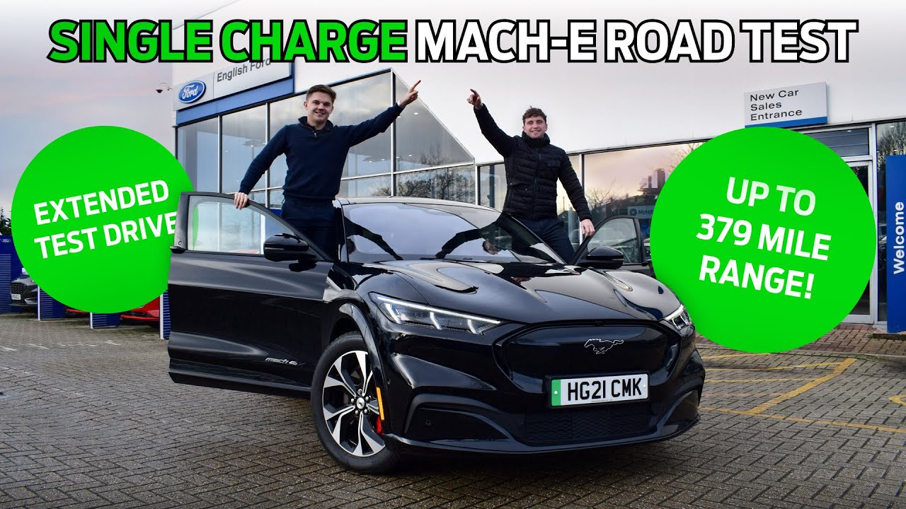 Is the All-Electric Mustang Mach-E's range as good as they say? Here's your answer! (2022, UK Roads)