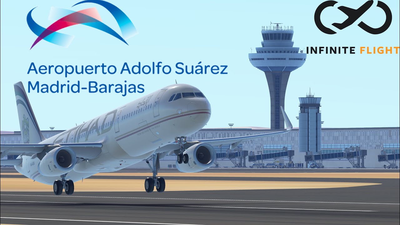 Plane Spotting at Madrid-Barajas International Airport | Infinite Flight