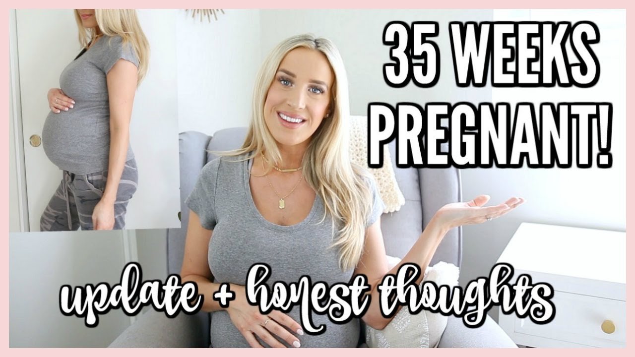 LOSING MY MIND! 35 WEEK PREGNANCY UPDATE + FEELINGS | OLIVIA ZAPO