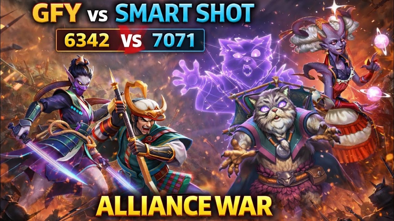 Empires and Puzzles Alliance War: Arrows Featuring New Ninjas and New Teams! 