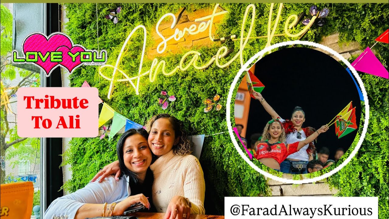 A Tribute to our friend Ali. She was supposed to be with us in Guyana for CPL 2025.❤️🙏🤲🏽🇬🇾🇹🇹