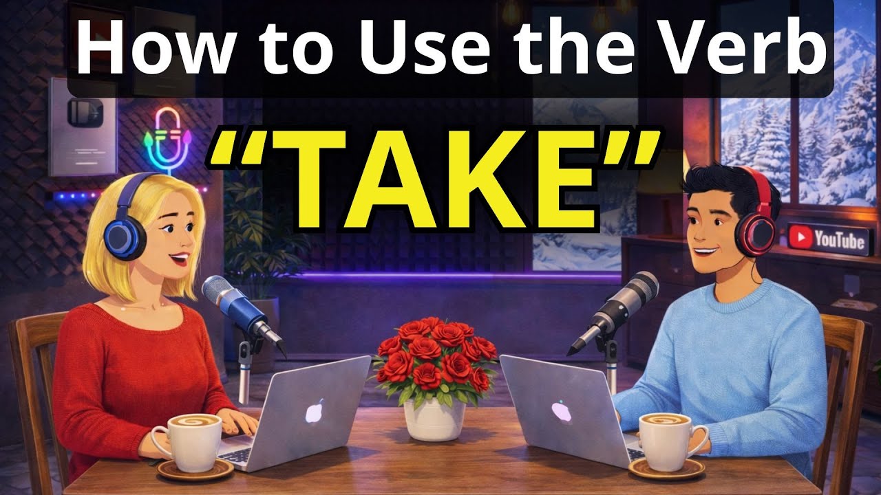 How to Use the Verb “TAKE” in Real-Life English | English Podcast