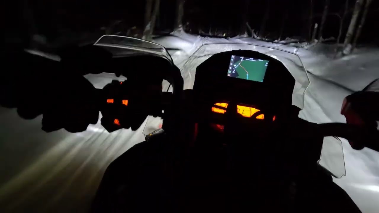 Night-time ride clip. (chest mount. )