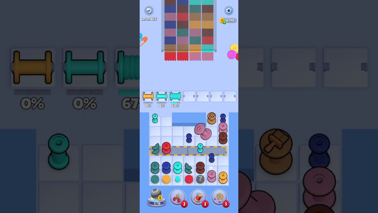 Knit Out 816 level solution