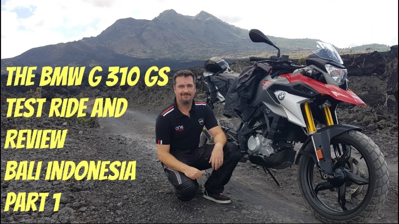 BMW G 310 GS Test Ride Review Part 1 Bali Indonesia