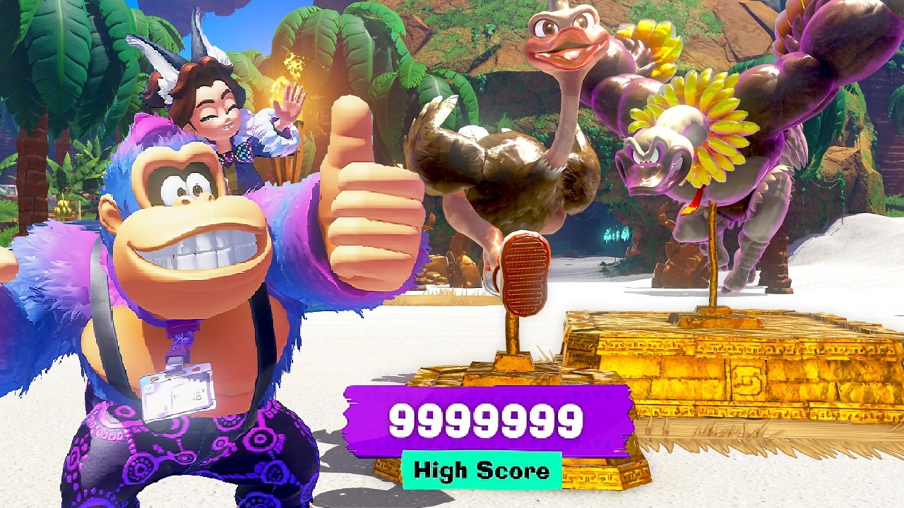Donkey Kong Bananza DLC - Emerald Rush Event 5 (+ ALL New Statues)