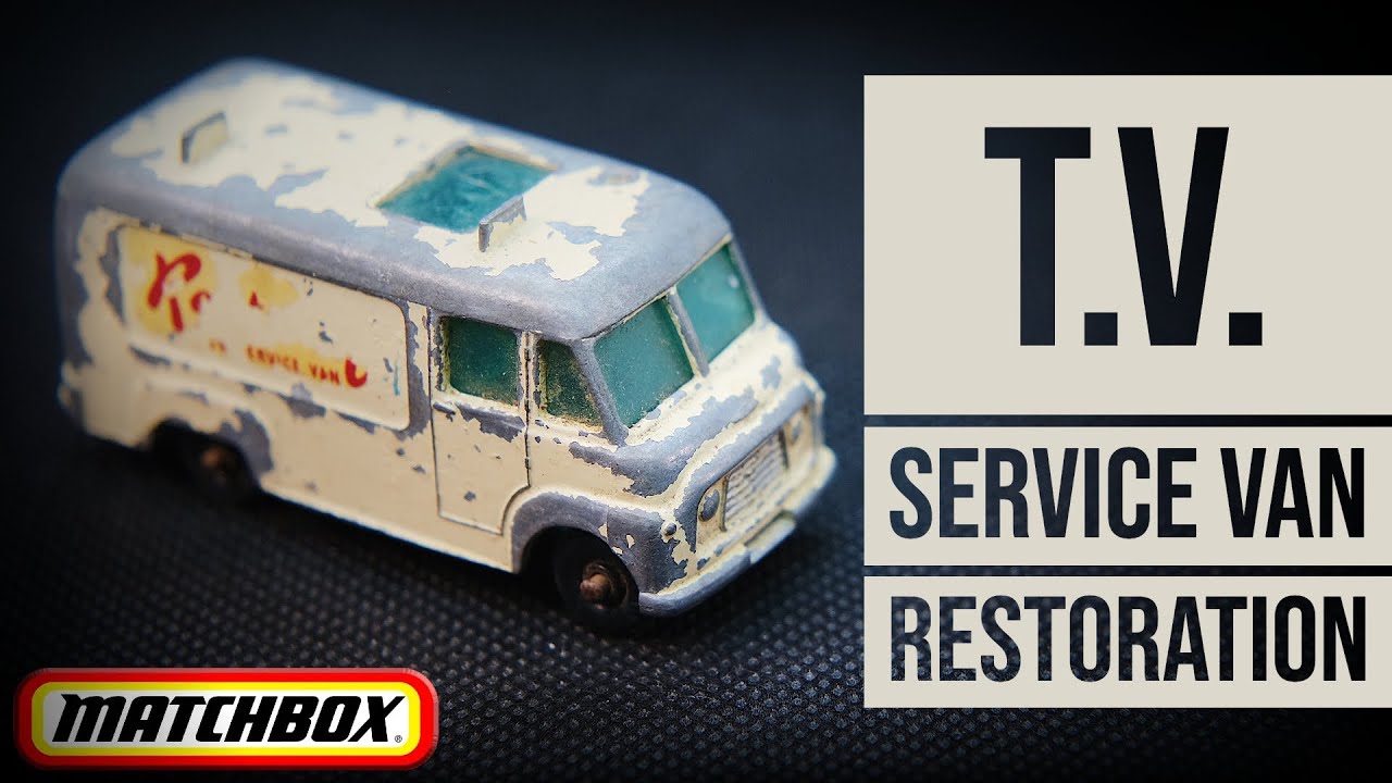 MATCHBOX Commer TV Service Van restoration