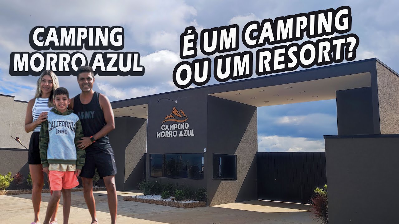 CAMPING MORRO AZUL I TOUR COMPLETO I CAMPING COM ESTRUTURA DE RESORT