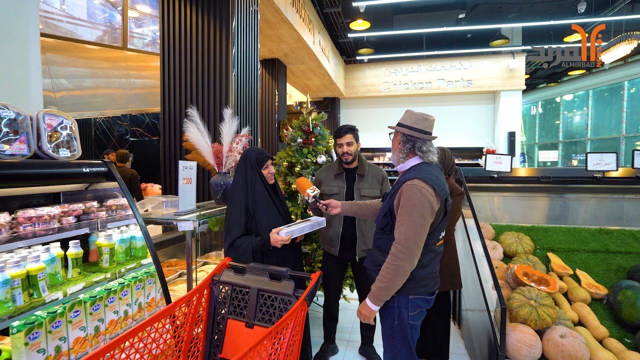 المايا هايبر ماركت يشارك زبائنه فرحة رأس السنة بجولة توزيع هدايا #المربد