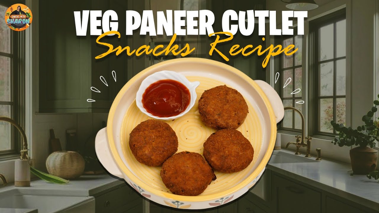 Veg Paneer Cutlet 😍 | Snacks Recipe | Samayal with sharon