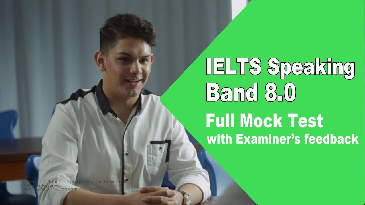 IELTS Speaking Band 8, полный тест с комментариями экзаменатора
