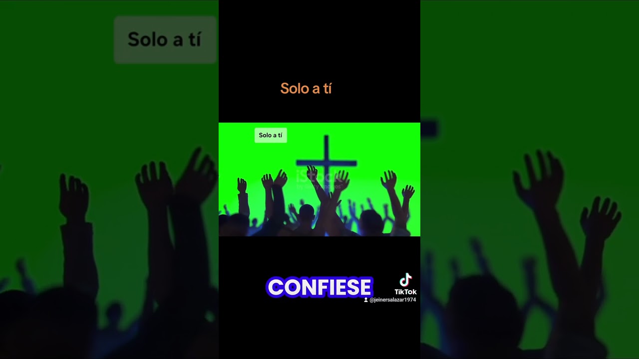Solo a tí sea la gloria