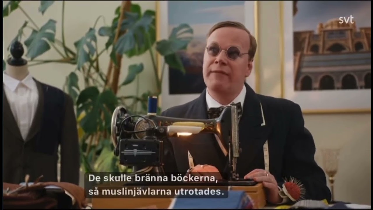 Johan Glans skojar om Musliner