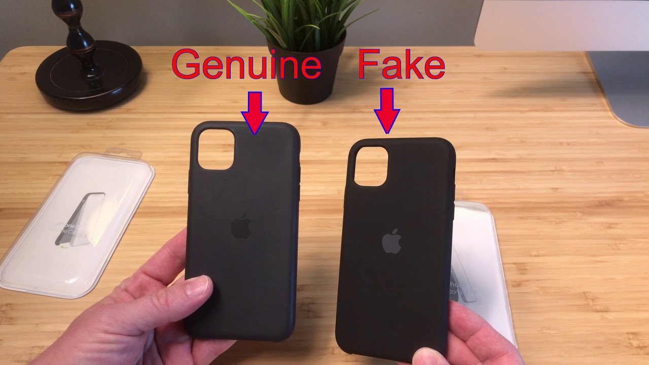 How to tell difference between Real vs Fake - Apple IPhone 11 case