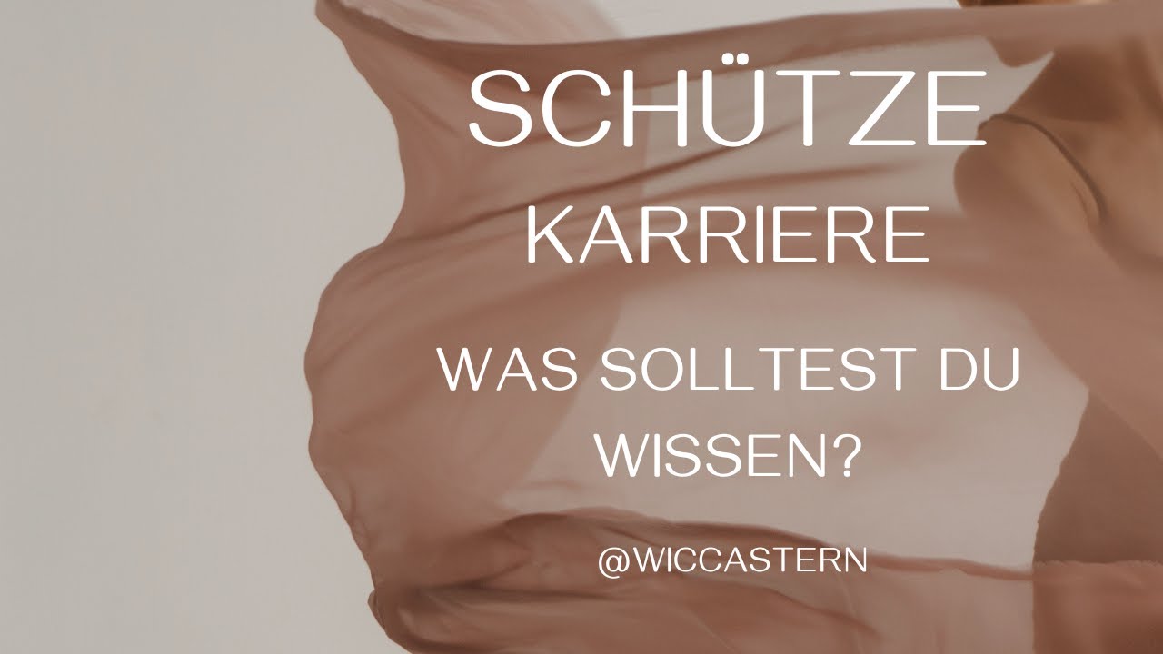 SCHÜTZE Tarot | KARRIERE | WAS MUSST DU WISSEN?