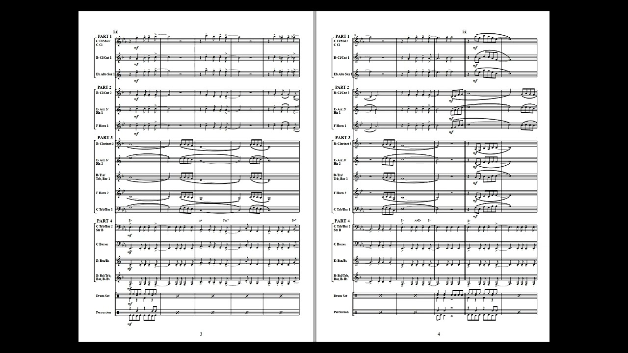 Mo Better Blues - Lee /arr: Idat Torskangerpoll. Flex 4, Grade 2.