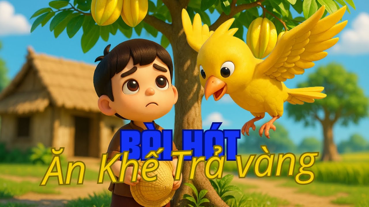 ĂN KHẾ TRẢ VÀNG | Nhạc Thiếu Nhi Hip Hop kết hợp Dân Ca Nam Bộ | AI và bạn – Ngôi nhà tuổi thơ