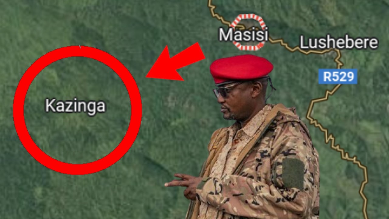 UKURI KWA M23 KU BUGENZUZI BWA KAZINGA/ FARDC YANZE KWAKIRA MATEKWA M23 IHERUTSE GUHA CROIX ROUGE