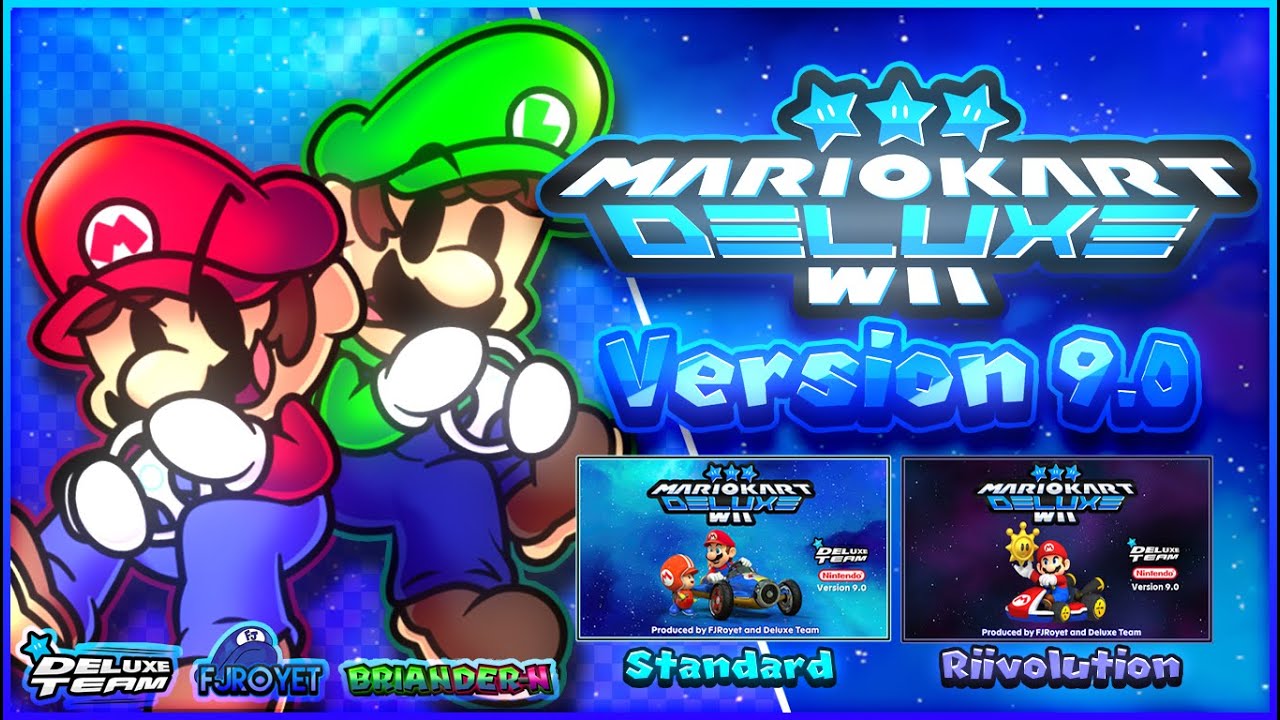 Mario Kart Wii Deluxe 9.0 - Trailer Release | BRIANDERN, FJRoyet and Deluxe Team