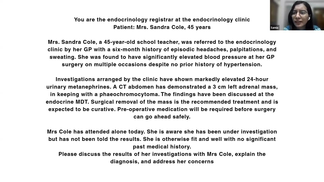 Free Session For PACES Candidate Topic The art of clinical communication