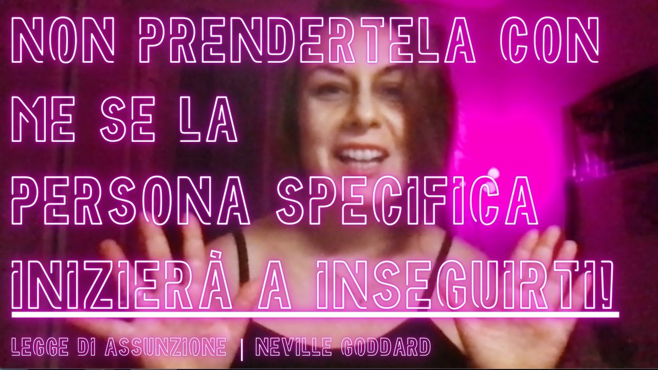 ❤️ MANTRA SPECIALE PER LA TUA PERSONA SPECIFICA #nevillegoddard