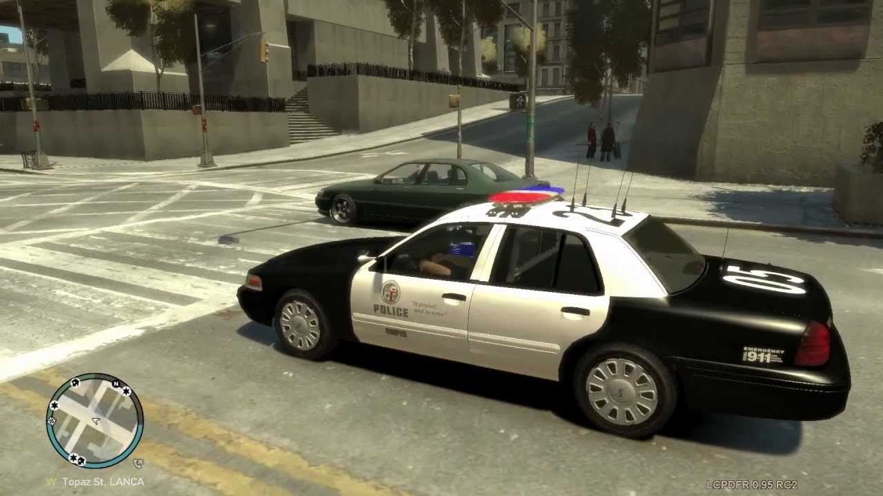 GTA IV - LAPD Patrol 4: Two Pursuits, One Beat