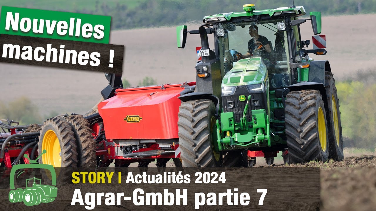 Agrar-GmbH Oldisleben : Culture sur 3 500 hectares avec John Deere (Nouveautés 2024-25 / Pt. 7)