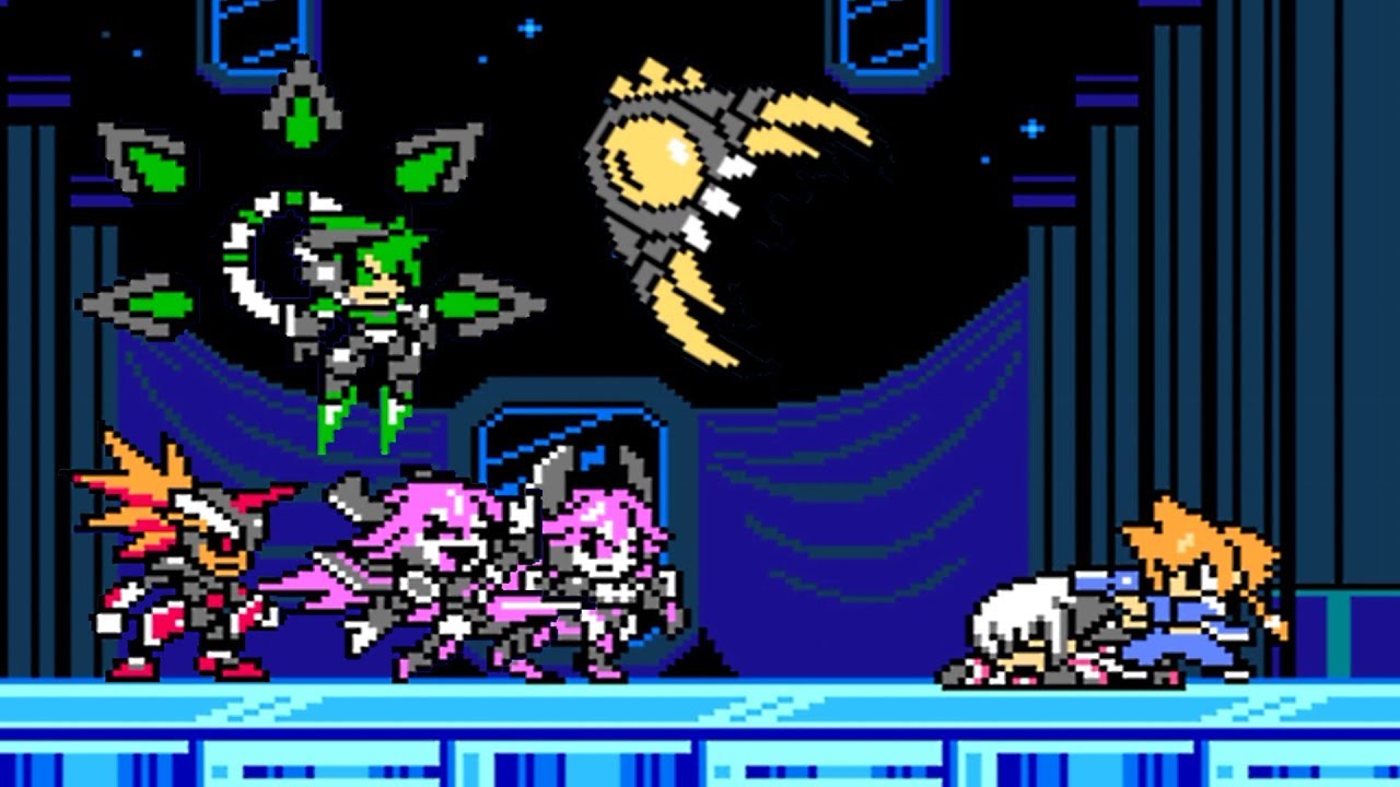 No Cyan.Only GV | Mighty Gunvolt - 4 Sumeragi Boss Fight [No Damage]
