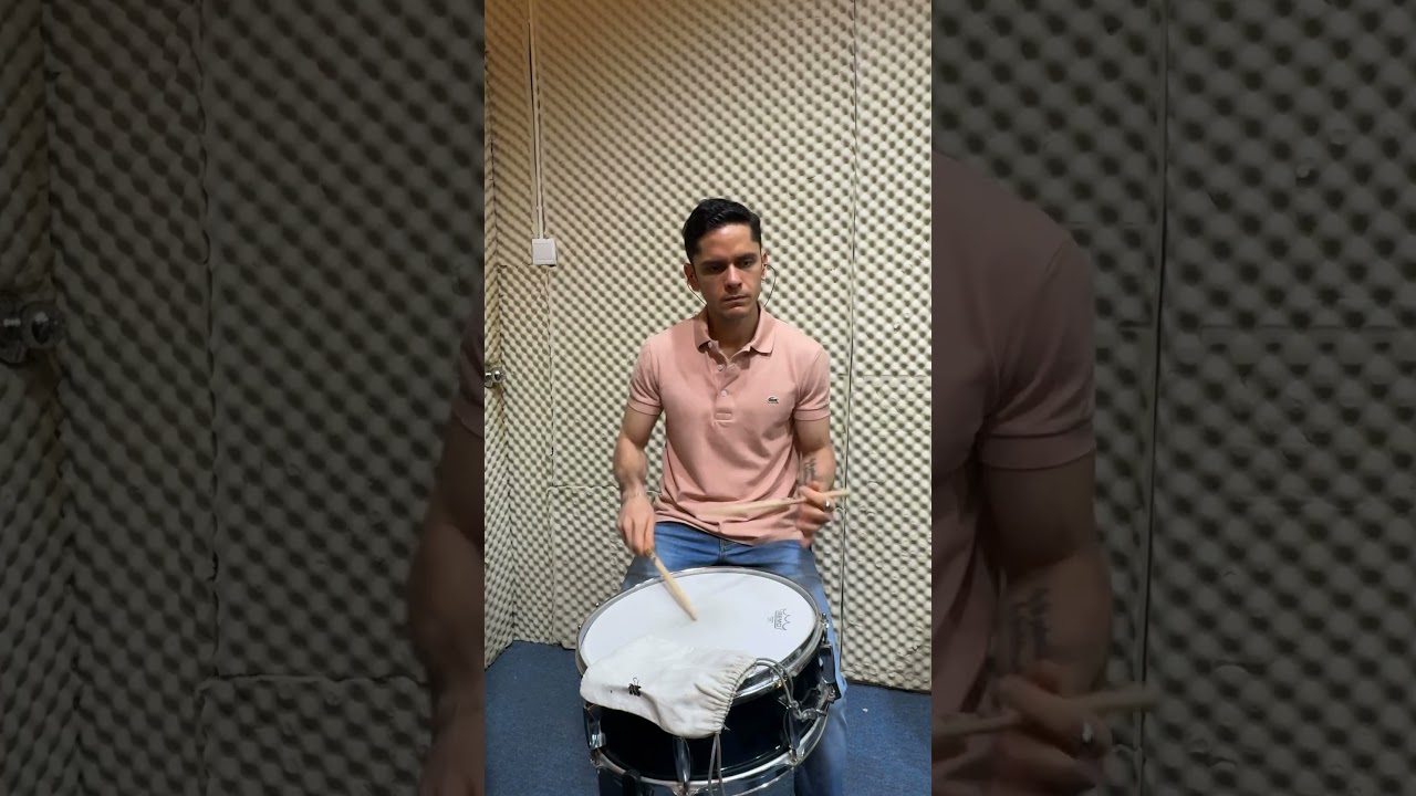 D&iacute;a de t&eacute;cnica! Improvisando solos rudimentales  #mexicano #drums #baterista #drumming #drummer