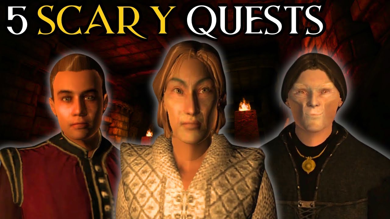 5 Spooky Quests in Oblivion!