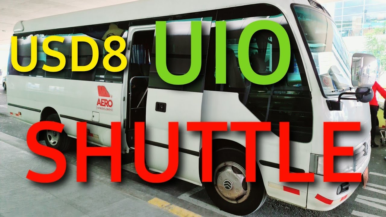 4K 🚐🇪🇨 SHUTTLE AEROPUERTO INTERNACIONAL MARISCAL SUCRE HACIA ANTIGUO AEROPUERTO DE QUITO Y VICEVERSA