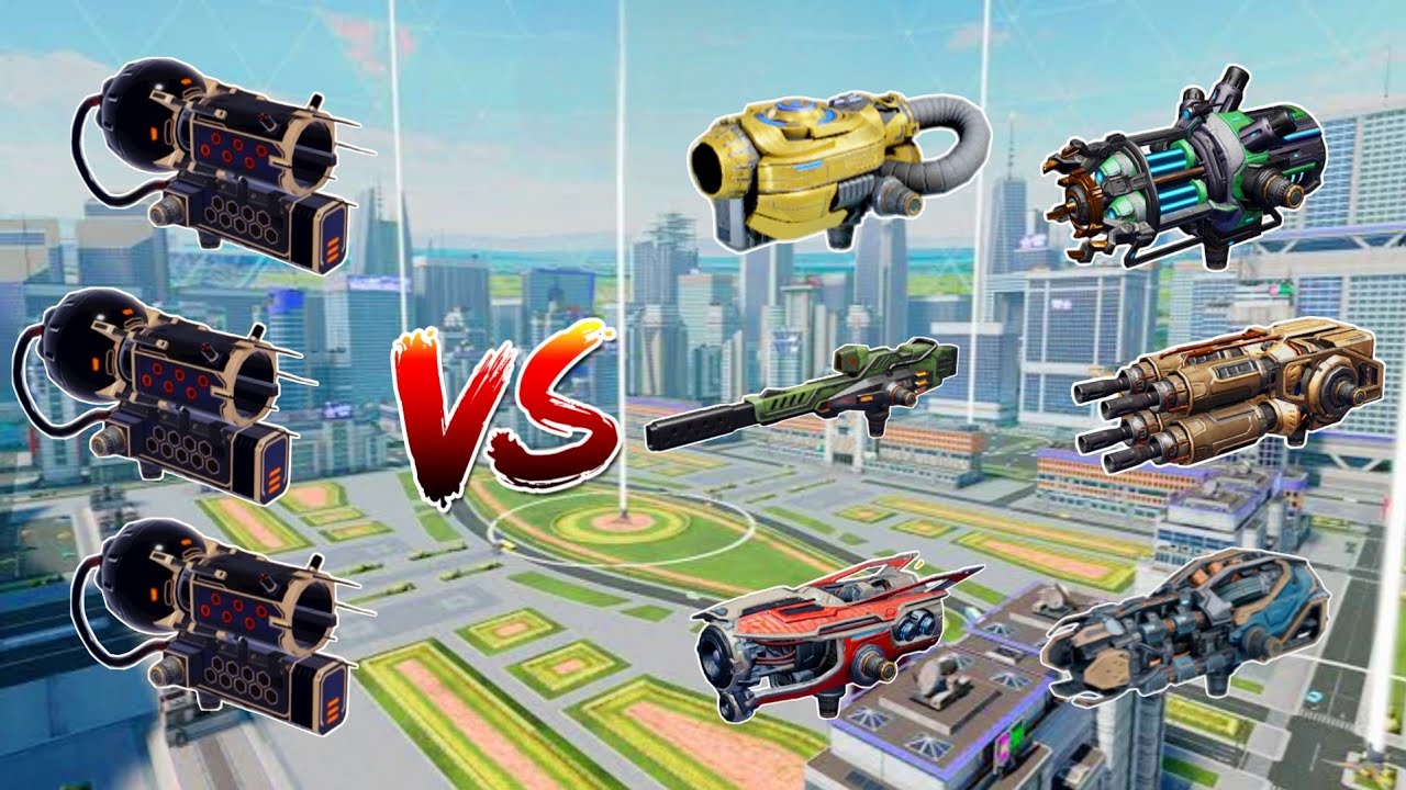 WR🔥 New Ultimate Taran VS All Weapons Comparison ||WAR ROBOTS||