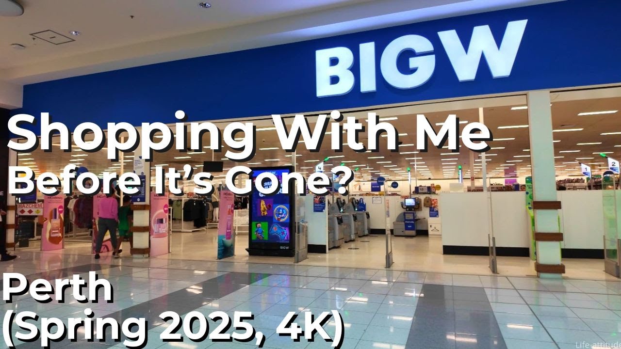 Big W Riverton Perth Australia (Spring 2025, 4K) | Before It’s Gone?