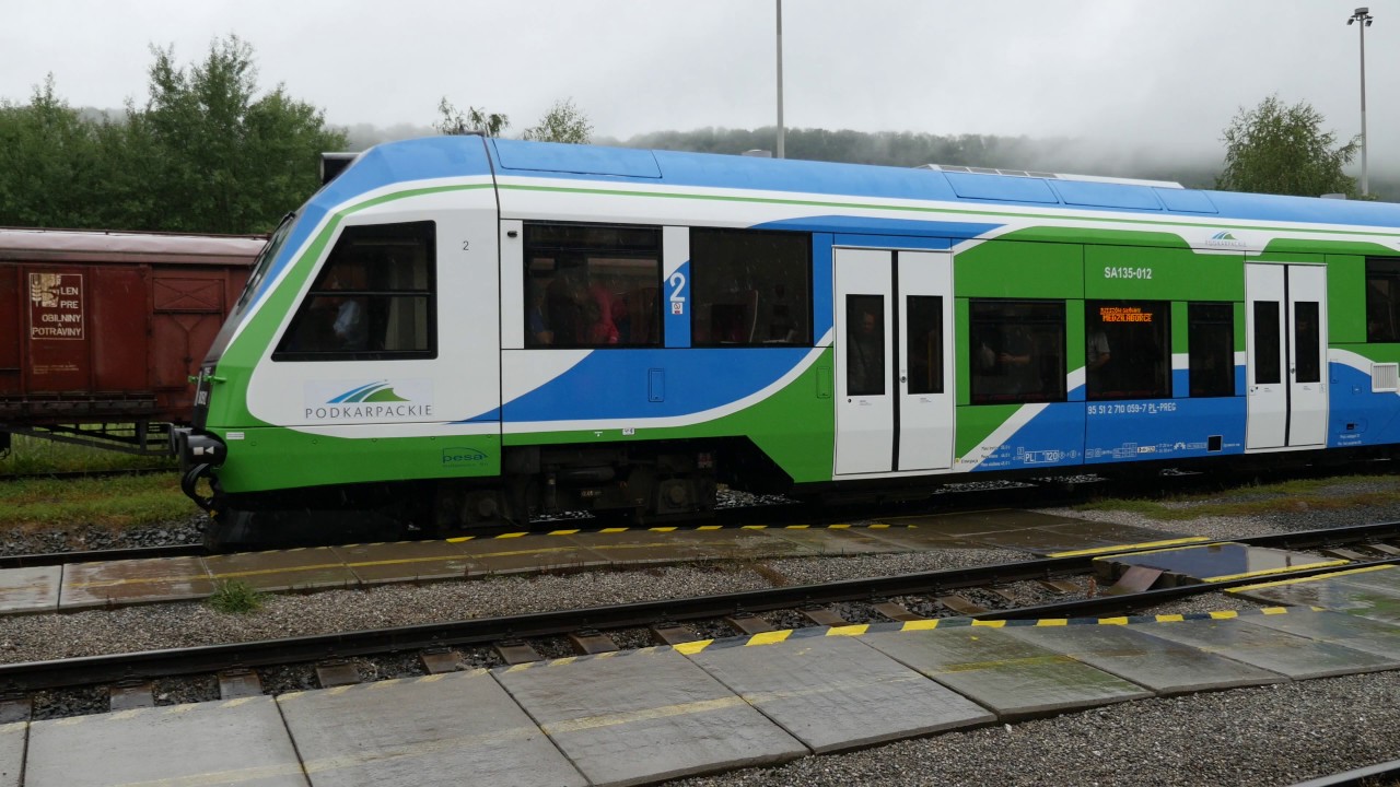 Premiérová jazda PKP SA 135 R 8984 