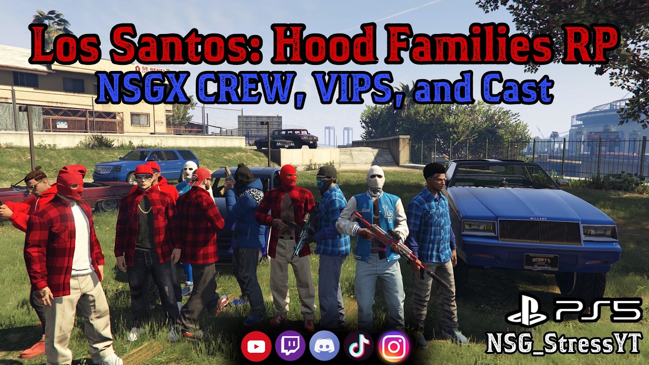 GTA 5 PS5 HOOD RP ROAD TOO 100K SUBS