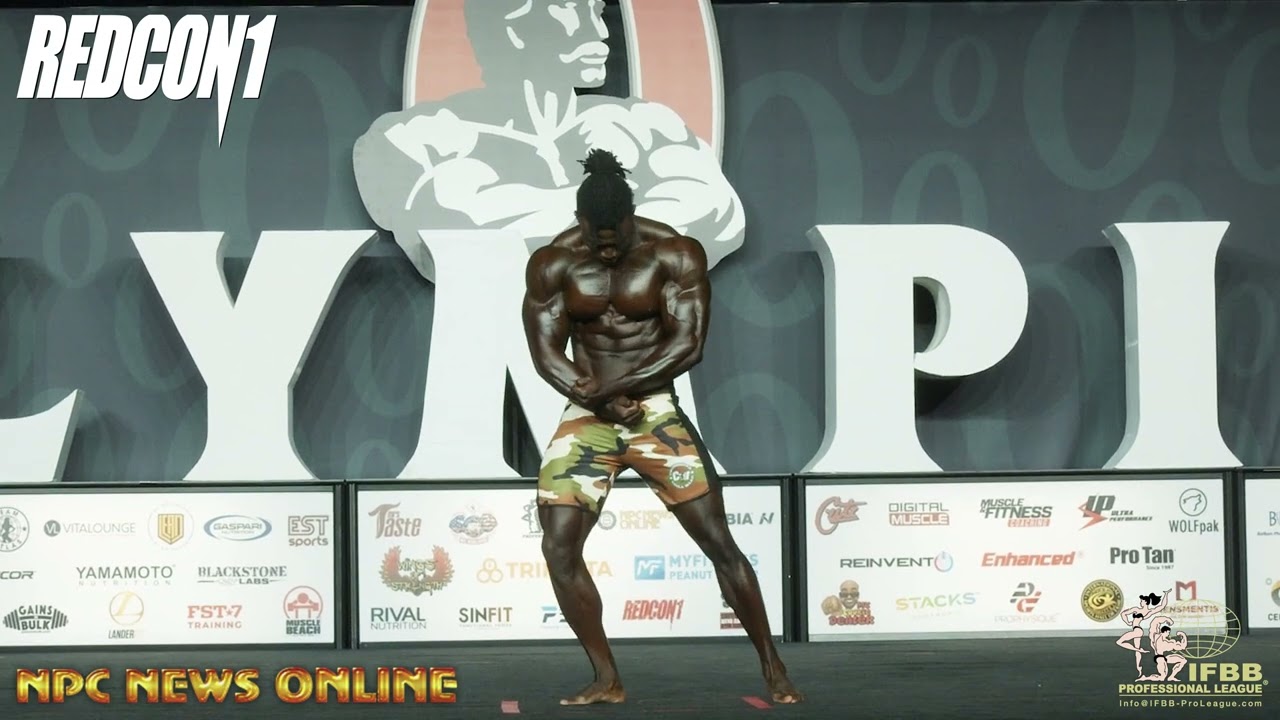 2021 IFBB Men’s Physique Olympia 4th Place Kyron Holden Prejudging Routine 4K Video