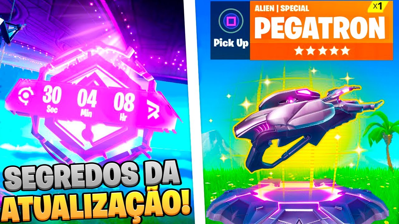 21 SEGREDOS QUE VOCÊ NÃO VIU da ATUALIZAÇÃO 17.20 Fortnite