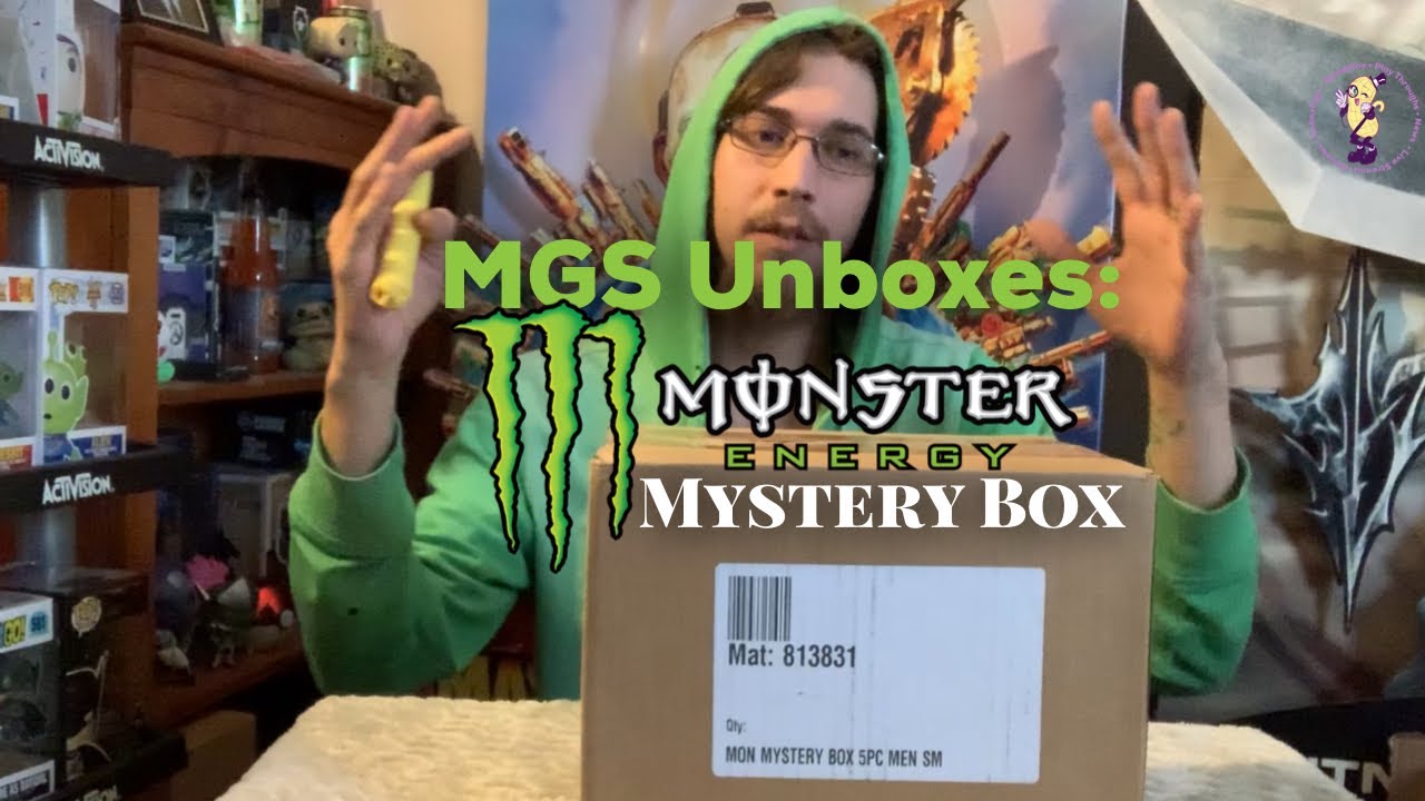 MGS Unboxes: Monster Energy Mystery Box