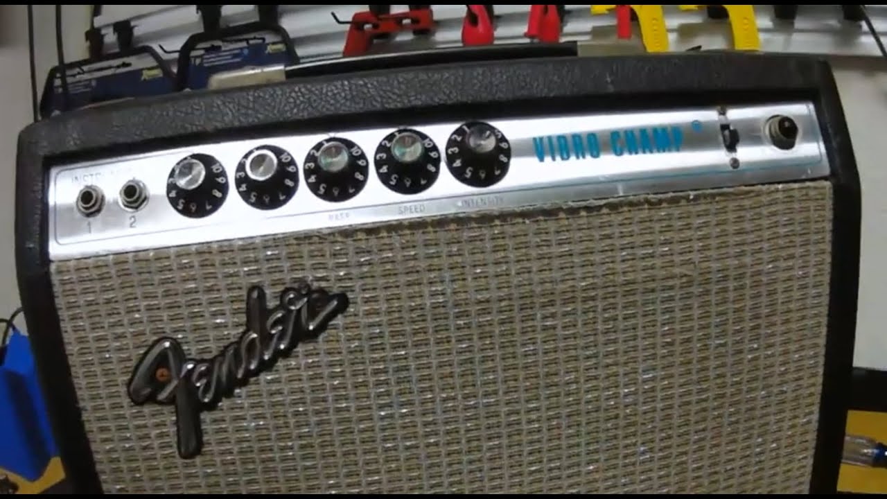 Let’s Restore ‘74 Silverface Fender Vibrochamp - Vintage Tube Amp