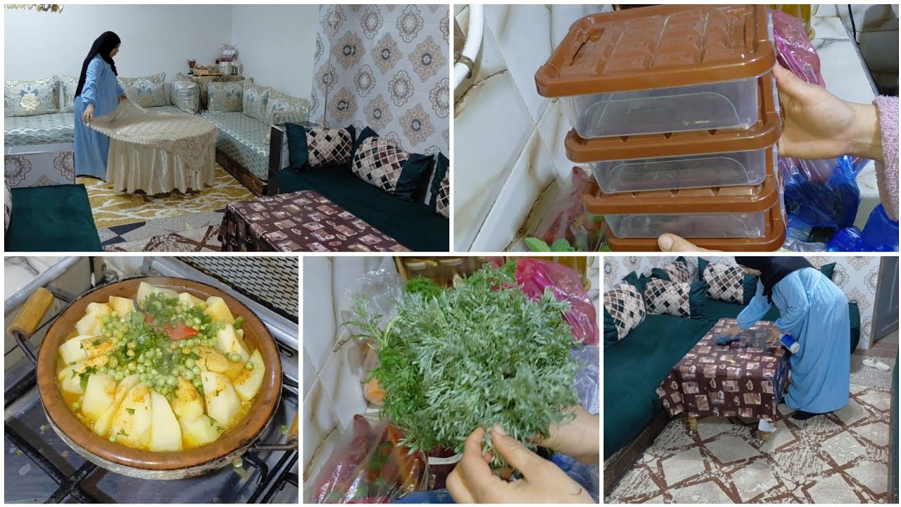 روتين نهار التقدية 👛 واخا صبحت مفقوصة🥺 خاصني نبان قويو قدام ولادي 💪 الحياة خاصها الكفاح ☝️⁉️