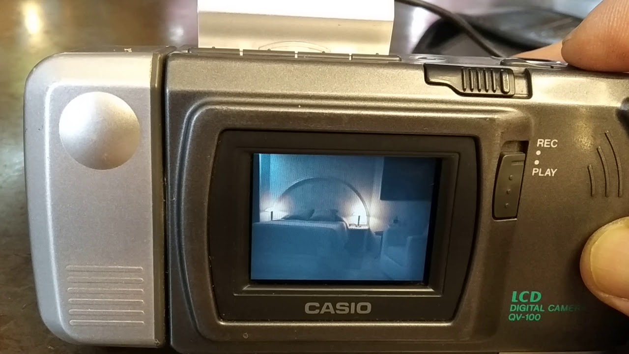 Casio QV100 retro camara digital