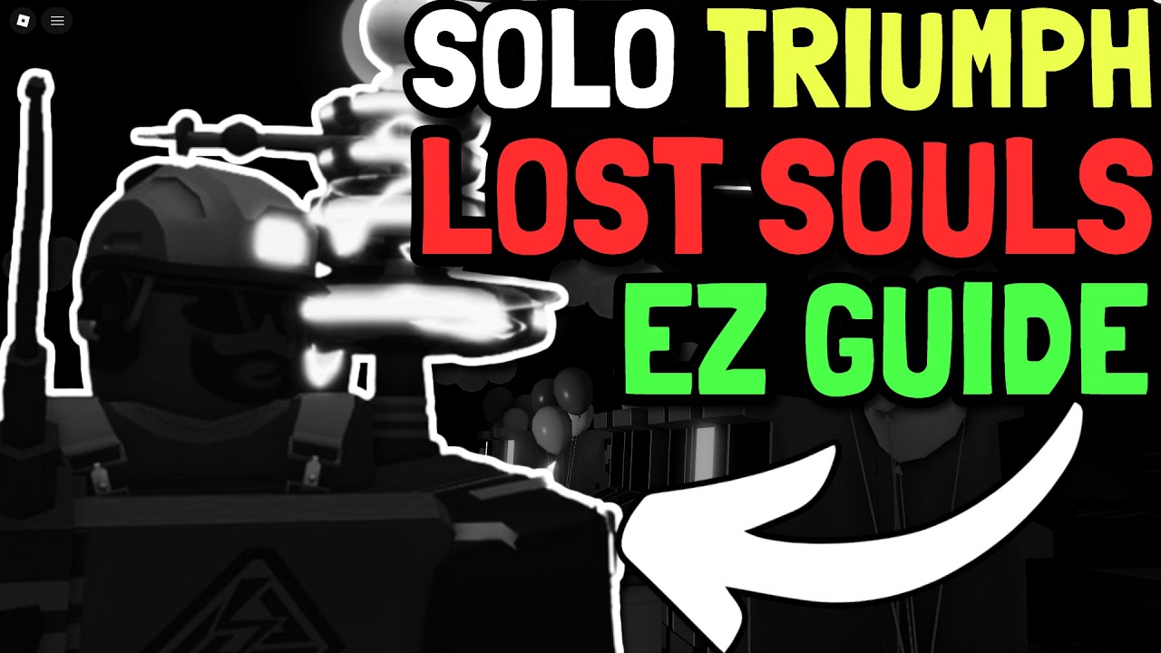 The EASIEST Way To Solo LOST SOULS! | Roblox TDS