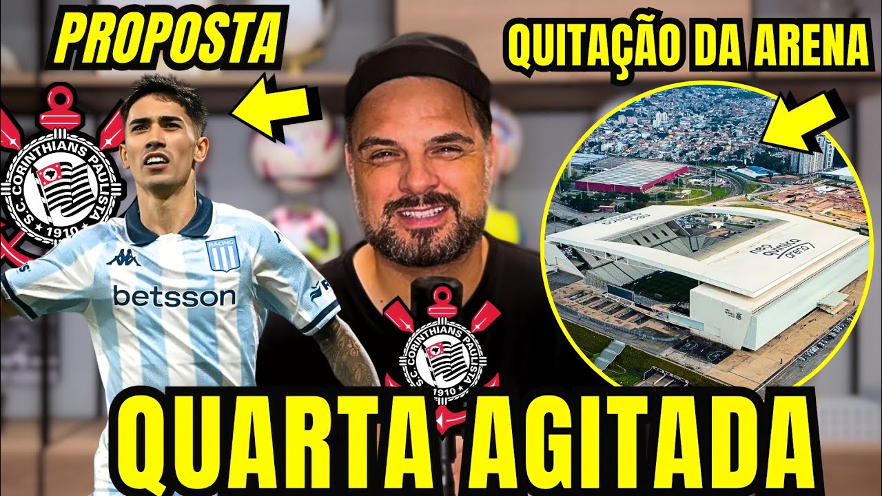 🛑URGENTE🛑CORINTHIANS FAZ PROPOSTA PARA ATACANTE DO RACING! QUITAÇÃO DA ARENA! ANGILERI DE VOLTA! 