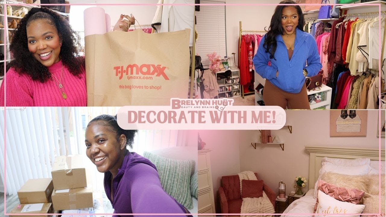 decorate my new house with me! office, bedroom, + winter haul | moving vlog #6 || being brelynn