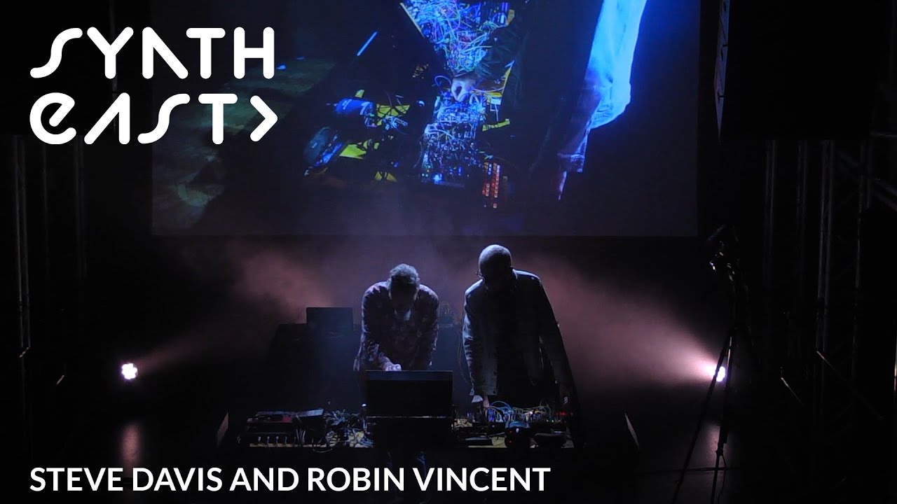 Synth East - Steve Davis and Robin Vincent performance