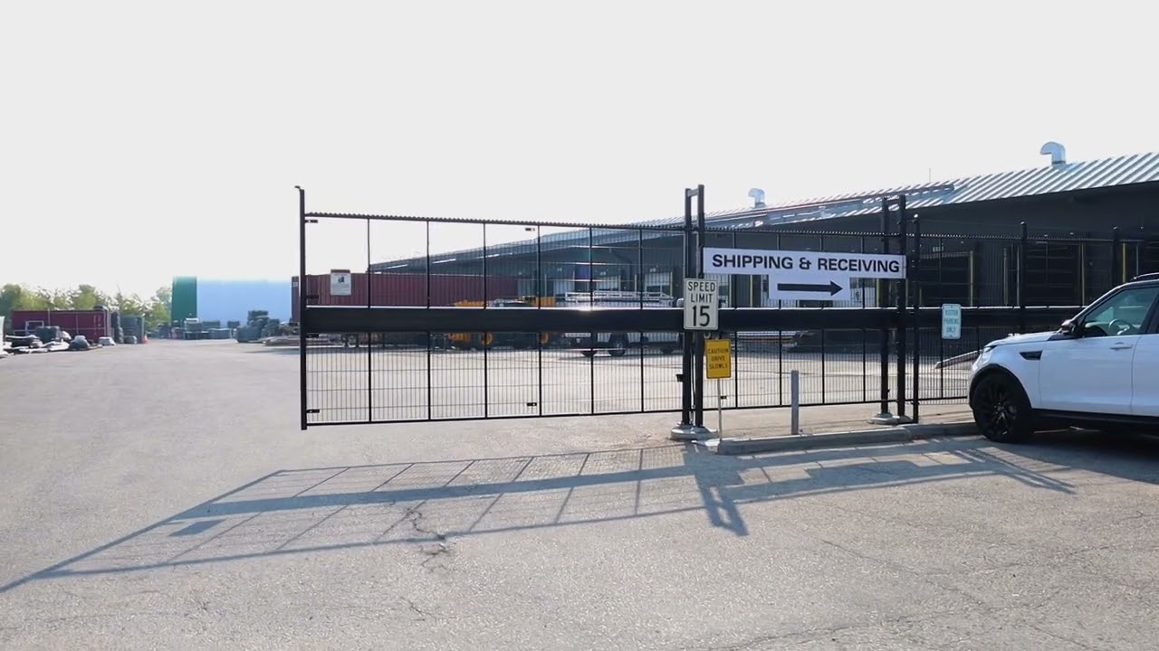 Alpha Cantilever Sliding Gate - Wallace Perimeter Security