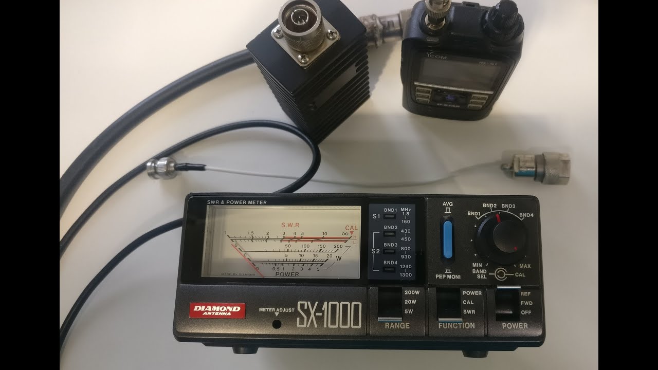 калибровка ксв ватт метра diamond SX-1000