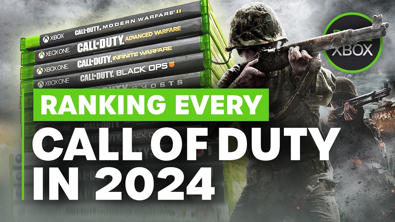 Ranking Every Call of Duty in 2024 - Which is the Best CoD?